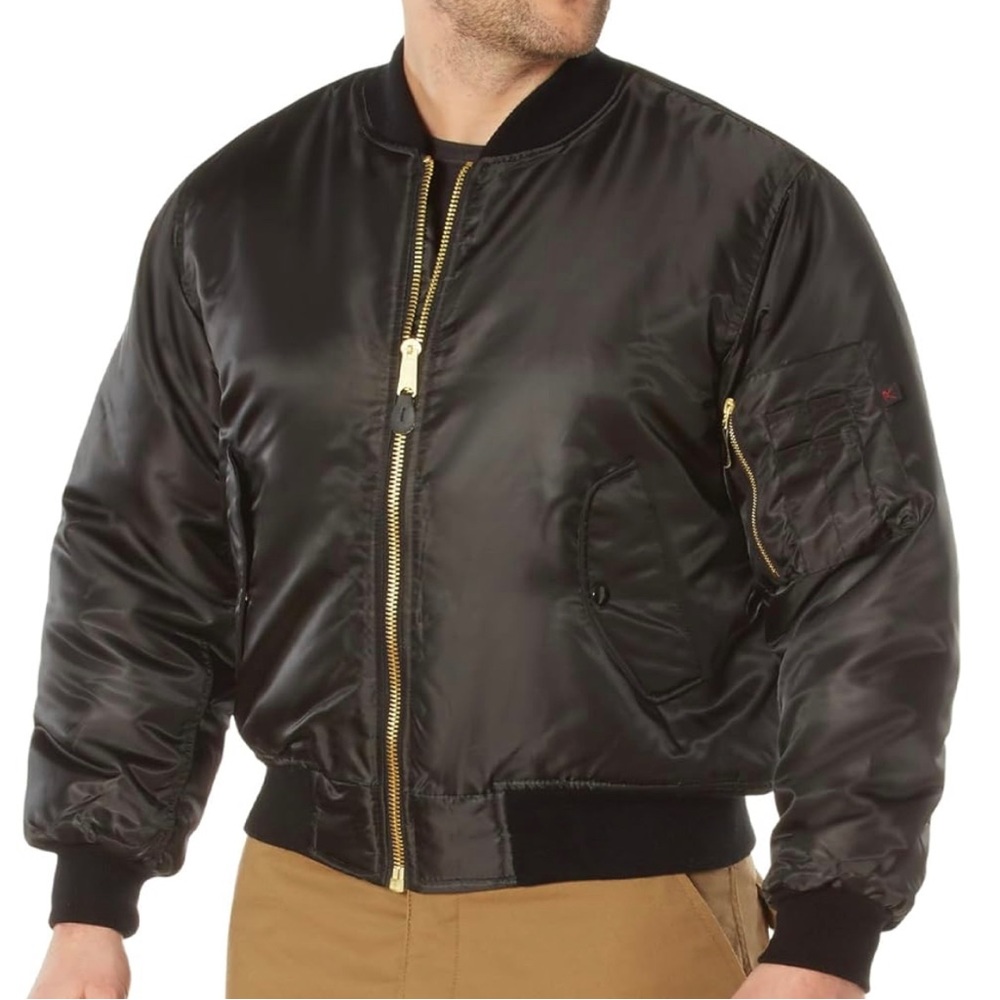 Black Bomber Jacket